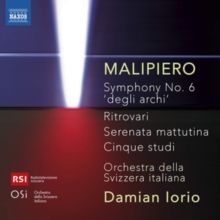 Malipiero: Symphony No. 6 'Degli Archi'/Ritrovari/Serenata... (CD / Album)