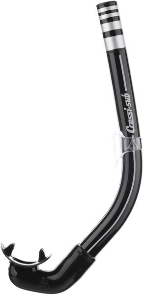 Cressi America Snorkel - Large Bore Flexible Tube with Silicone Mouthpiece