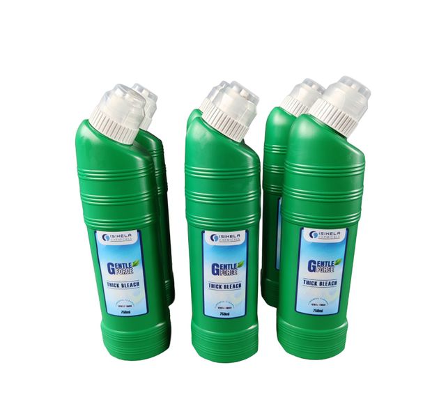 6x 750ml Gentle Force Thick Bleach