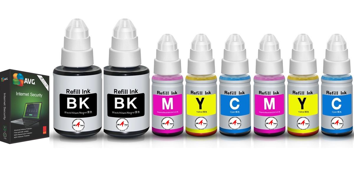 canon ink refill X 2 GI490/490/G490/490GI Ink Bottle Refill