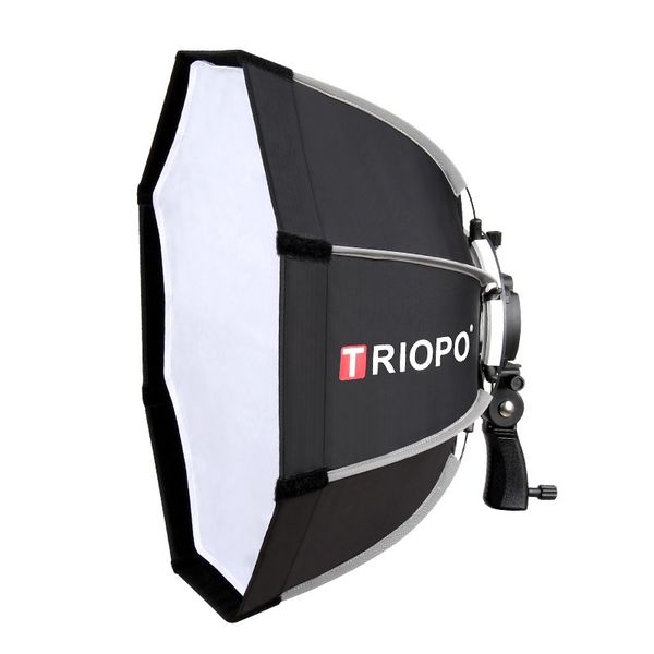 TRIOPO KS90 Octa Softbox for Portable Flash (90cm) with Handle