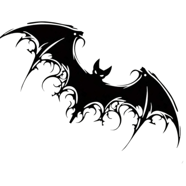 Giant Majestic Bat Metal Wall Art