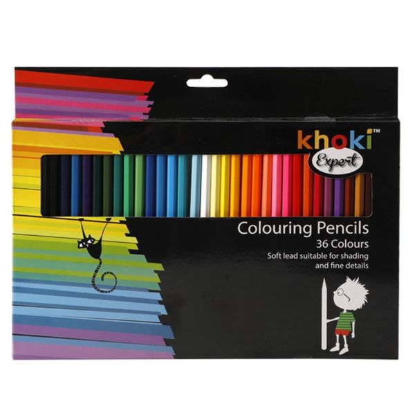 Expert Colour Pencils 36-Piece (Pack of 2)