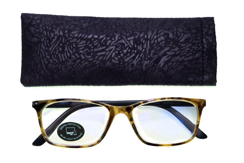 Blue Light Blocking Reader Glasses, Goose the Brand (Jody-BK)