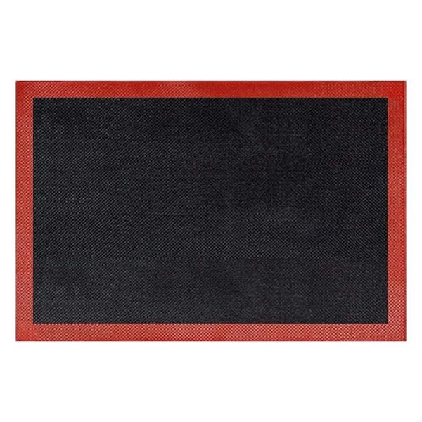 Non-Stick Silicone Baking Mat - Black &amp; Red