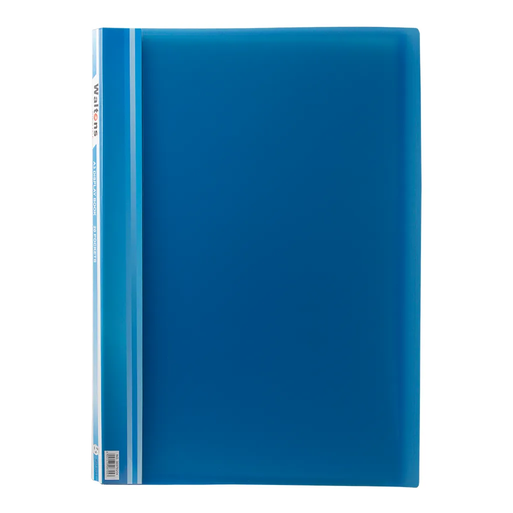 Primeline- Display File A3 (20 Pocket)- Blue | Shop Today. Get it ...
