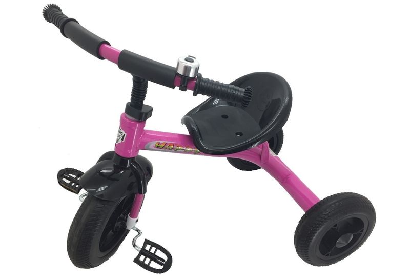 Tricycle Black &amp; Pink With Bell