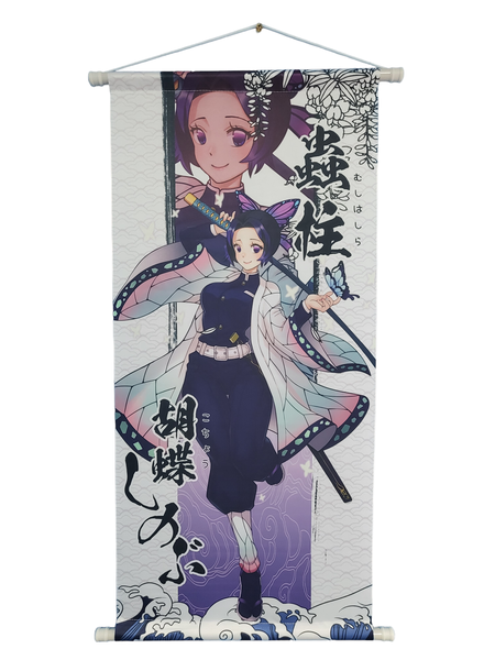 Demon Slayer Inspired Poster Scroll Insect Hashira Shinobu