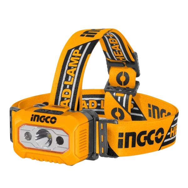 Ingco - Head Lamp / Light 200 lumens (AAA)