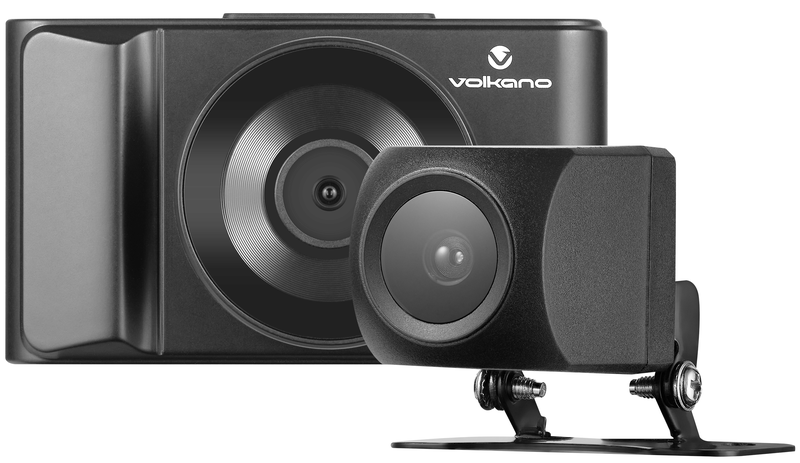 Volkano Trueview Series Up To 64GB HD Recording Front/Rear Dash Cam