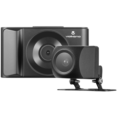 Volkano Trueview Series Up To 64GB HD Recording Front/Rear Dash Cam