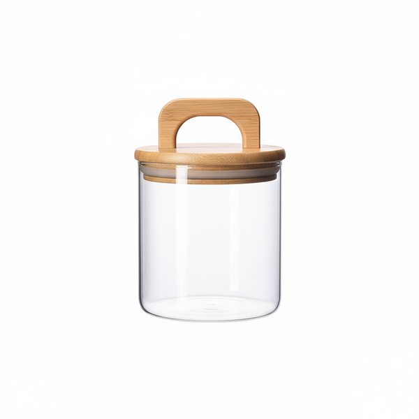 Glass Storage Jar 700ml - Transparent