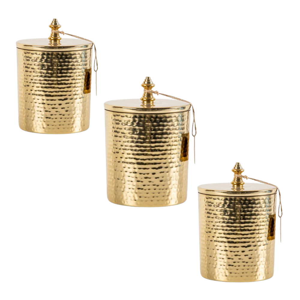 Hammered Set of Canisters - Gold | Shop Today. Get it Tomorrow ...