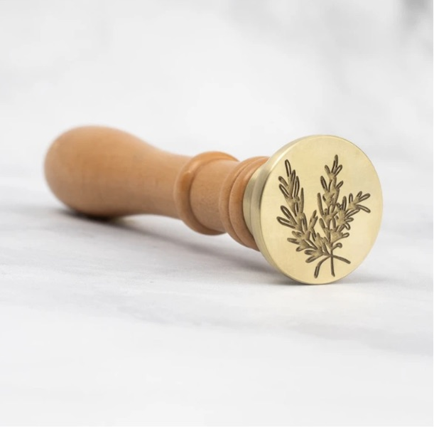 Rosemary Leaves Wax Seal Stamp
