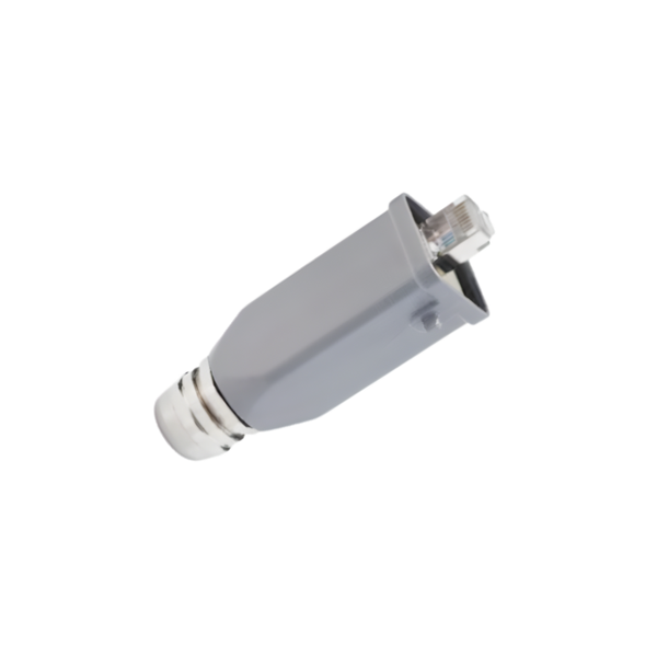 H3A-TE/S-28-M20-RJ45/M Series 3A RJ45 Shielded Plug with Metal Hood