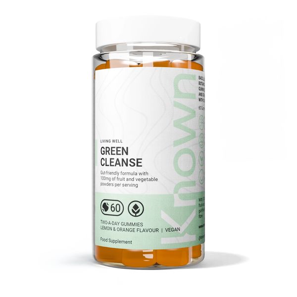 Green Cleanse Gummies- Probiotics &amp; Prebiotic Fibre-Vegan-Halal Gut Support
