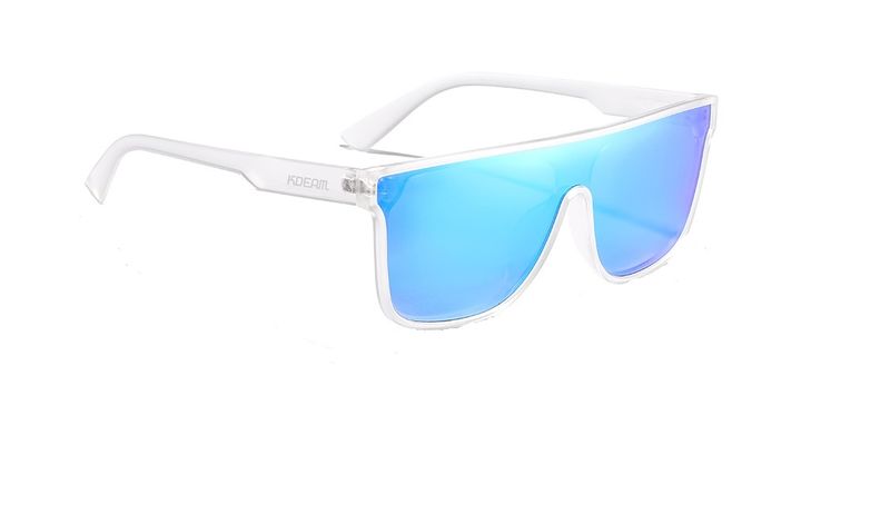 Kdeam 501 C9 - Transparent Ice Blue Polarized Sunglasses