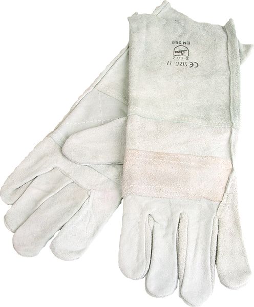 Elbow Glove Chrome/L D/P 204Mm - 3 Pack