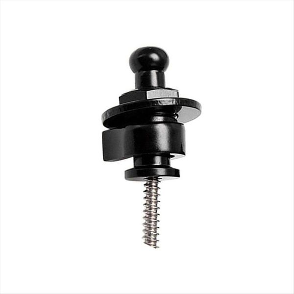 Guitar Strap Lock Metal Bass Studs Anti-OffGuitar Locks Black
