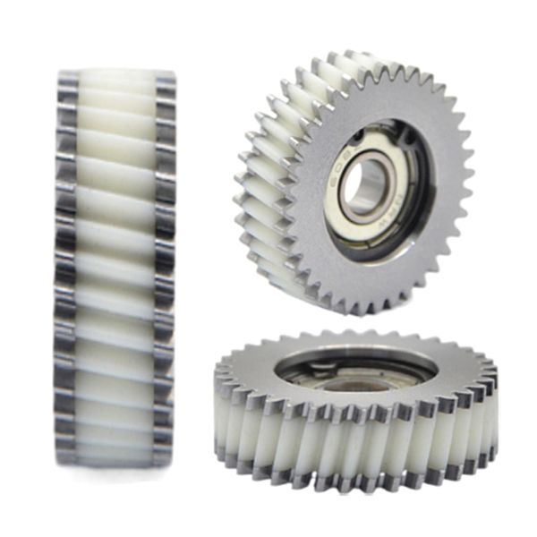 3 Pcs 36 Teeth Steel Gear Electric Bike Engine Helical Tooth