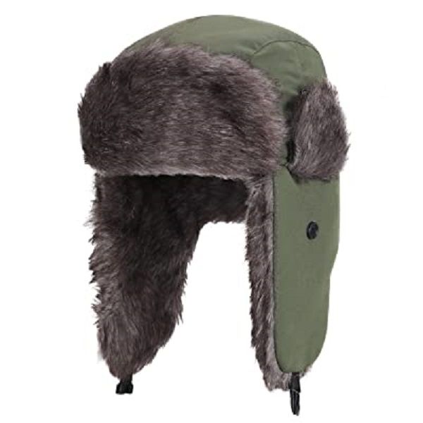 Kupa Trooper Fur Earflap Winter Skiing and Hunting Hat | Shop Today ...