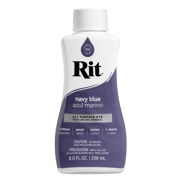 Rit All-Purpose Liquid Dye - Navy Blue 236ml