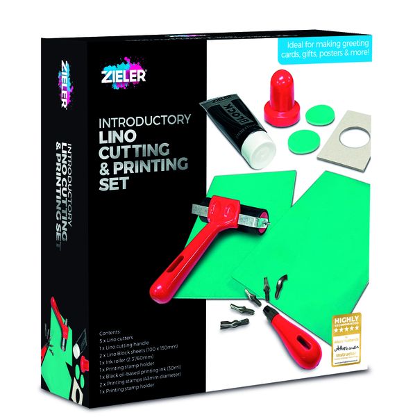 Zieler Intro Lino &amp; Print Kit 14pc