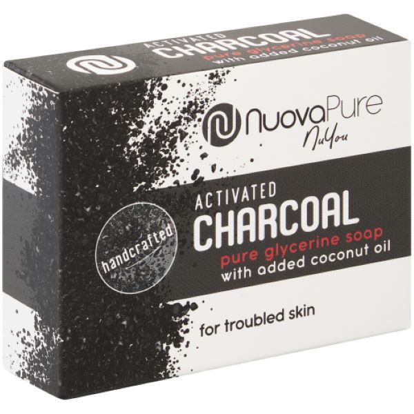 NuovaPure Soap Charcoal 100g x 2