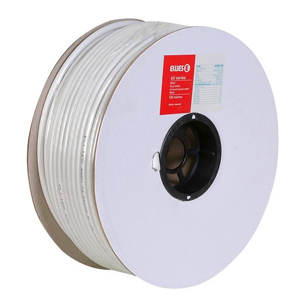 Ellies RG6U Eco Roll Coax Cable