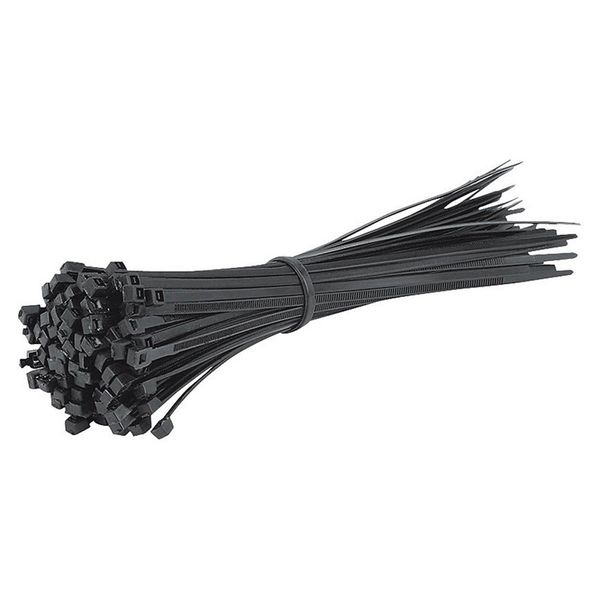 RUWAG Cable Ties Black 7.8mm x 388mm ( Pack of 100 )