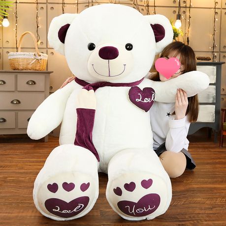 High Quality Extra Large Cute Plush Teddy Bear 140cm Shop Today. Get it Tomorrow takealot