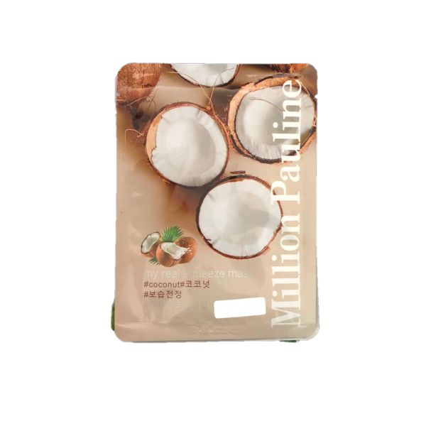 Million Pauline Fresh And Tender Hydrating Facial Mask Coconut 3 Piece