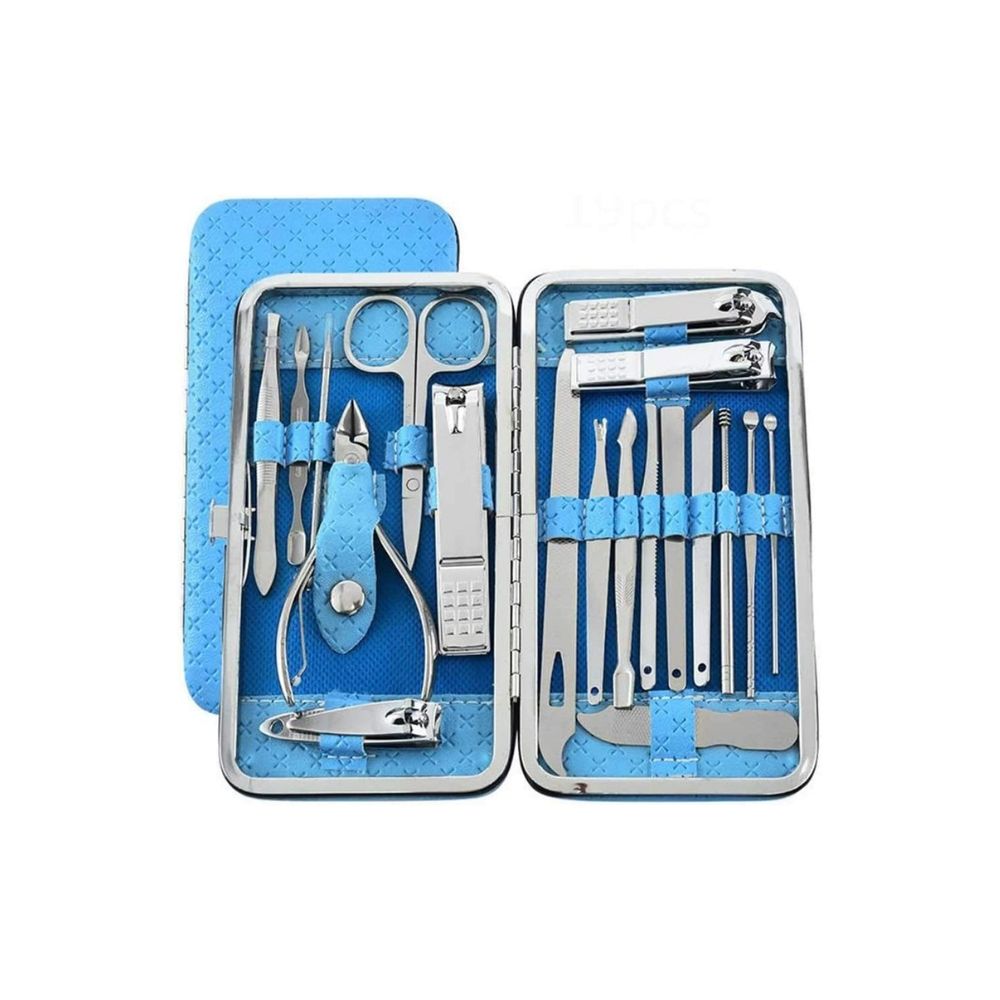 Volamor - 19 PCS Nail Clippers Set Stainless Steel Nail Scissor Cutter ...