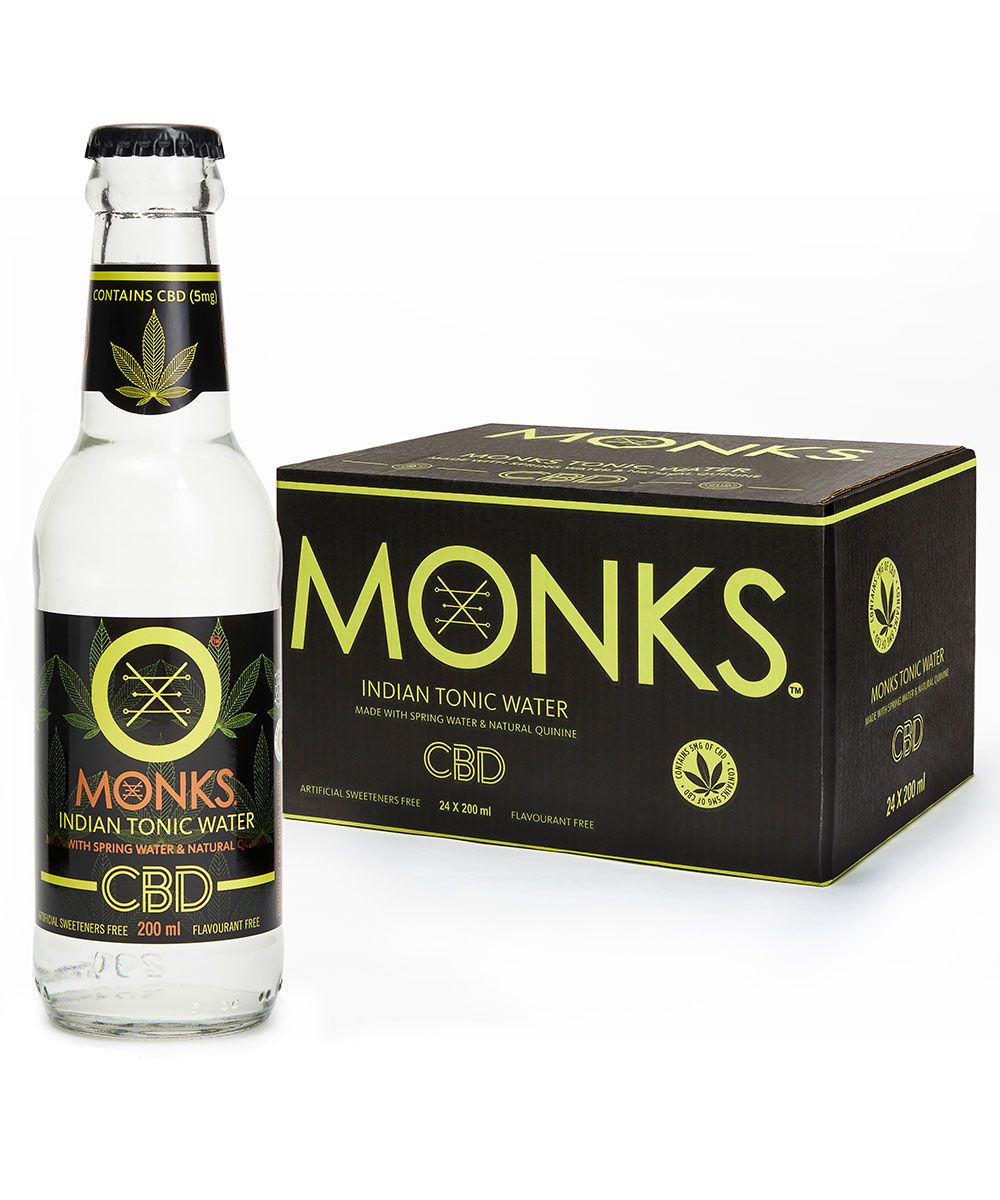 Monks CBD Tonic Water 24 x 200ml Buy Online in South Africa