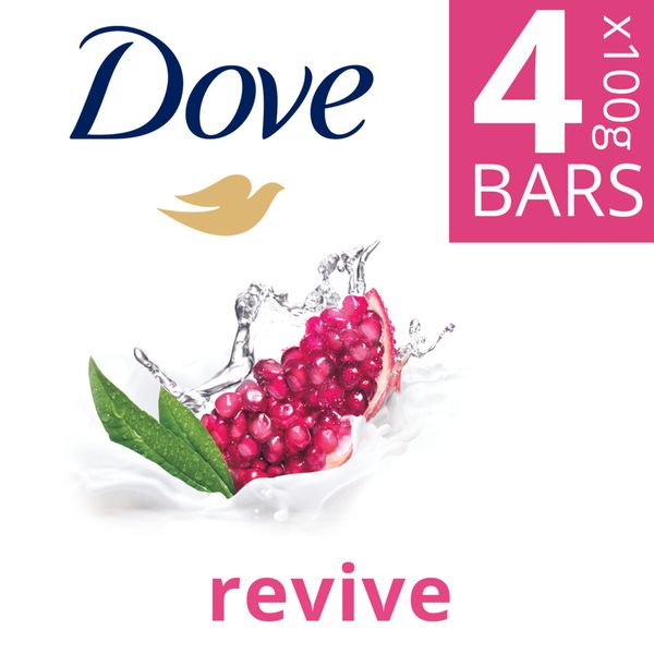 Dove Revive Moisturizing Bar Soap 4x100g