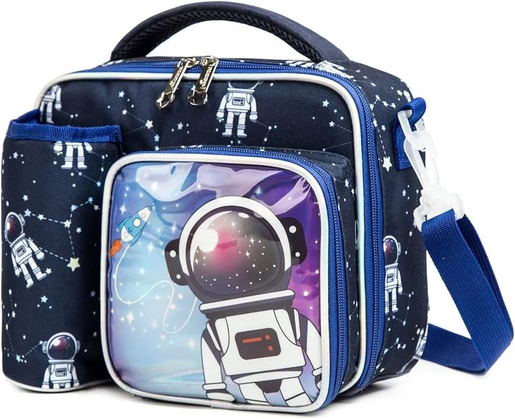 Insulated Lunch Bag for kids - Spaceman