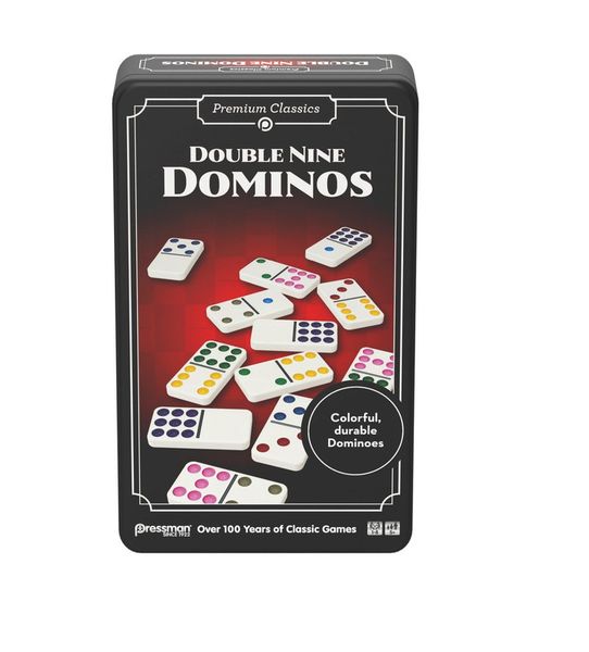 Premium Classics Double Nine Dominoes (Tin box)