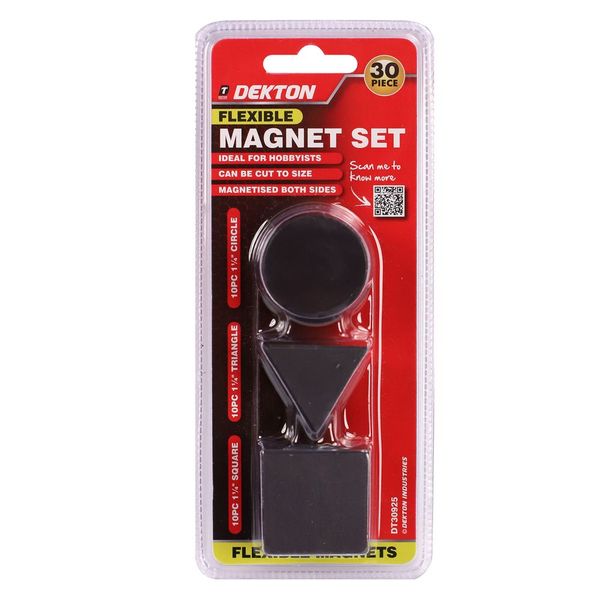 Dekton 30 Piece Flexible Magnets