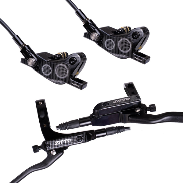 Ztto High-End Four-Piston Oil Brake Oil Disc Black