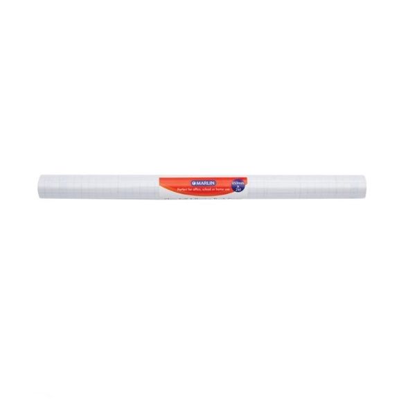 Marlin - Self Adhesive Rolls Clear (450mm x 5m) x 6