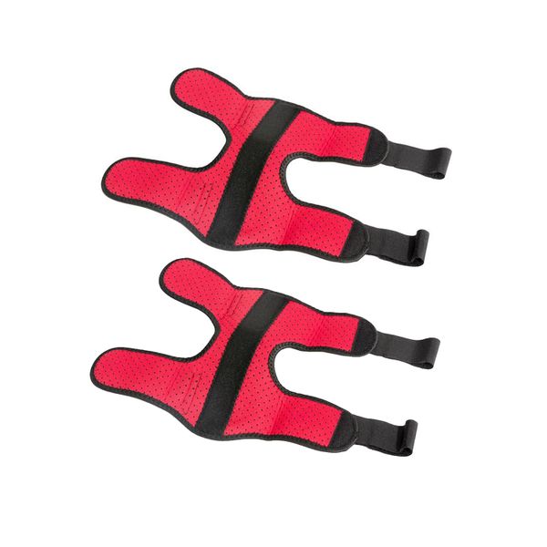 Adjustable Plantar Night Splint Orthotic Foot Drop Braces - Set of 2