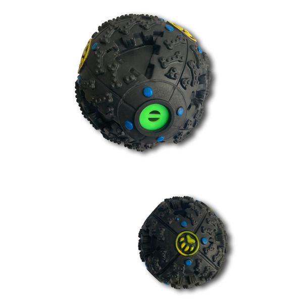 Pet Treat Ball for Dog and Cat Toy - Set of 2 (S/L)