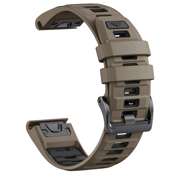 2-Tone Volt 22mm QuickFit Watch Strap Compatible With Garmin Fenix 8(47mm)