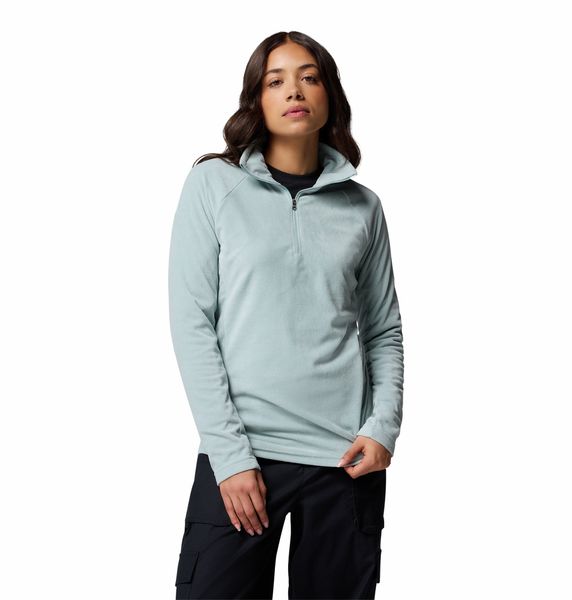 Columbia Women's Glacial IV Half Zip Fleece Jacket Crushed Blue