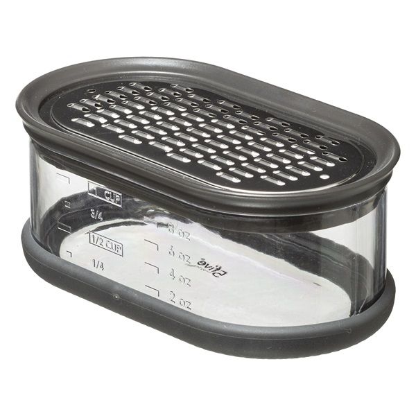 5five Stainless Steel Grater with Transparent Container 14x5.5cm