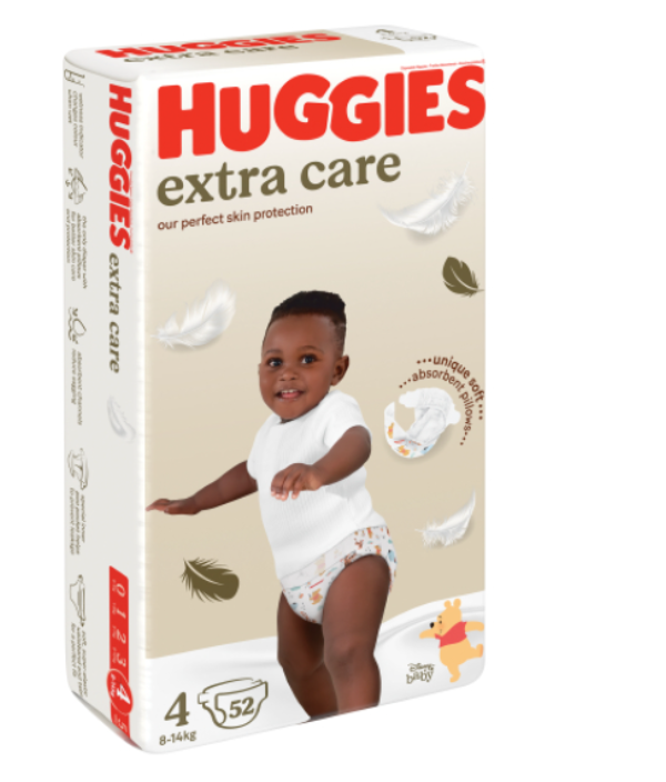 Huggies Gold Size 4 Nappies 52 Pack