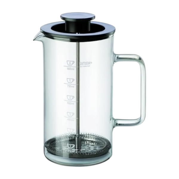 SIMAX Exclusive Glass 1L French Press Coffee Plunger Maker Press 1 Liter