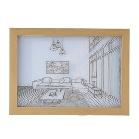 light up shadow box frame