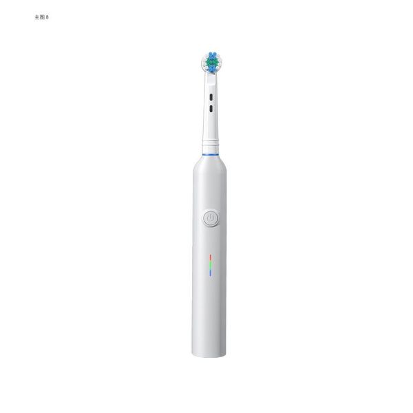 Rotating Head Electric Toothbrush Soft Bristle Gum Care
