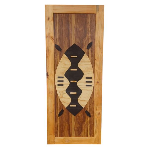SMTE - MB PINE DOOR Type 6 - Wooden Interior Door (203cm x 82cm)
